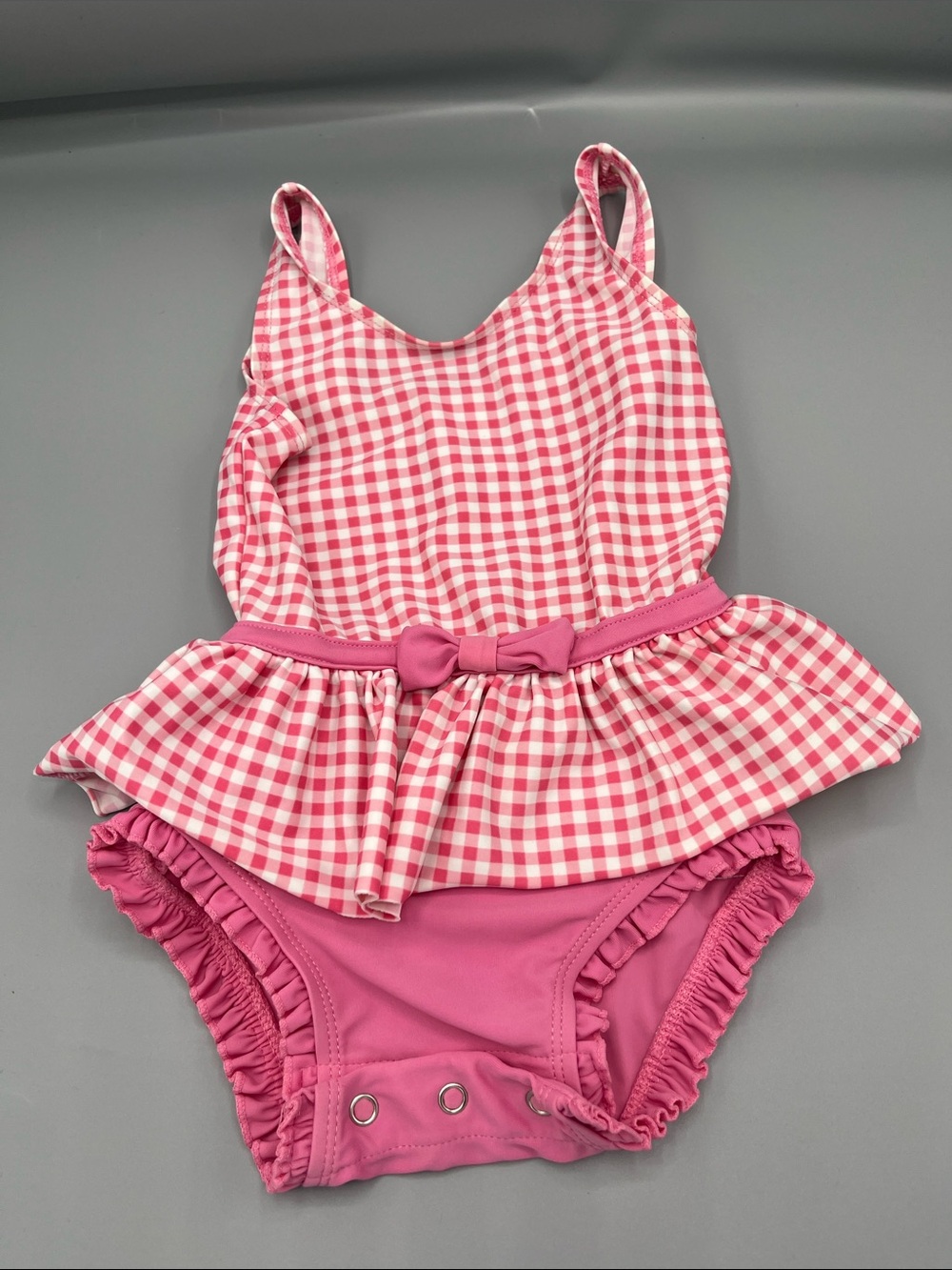 Ruffle Butts Pink Swimsuit size 18/24 months